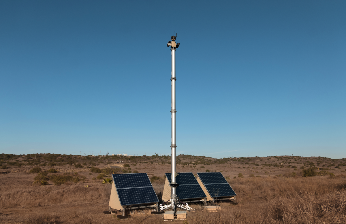Anduril Sentry autonomous surveillance tower
